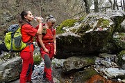 Alle spettacolari Sorgenti dell’Enna da Vedeseta di Val Taleggio l’8 aprile 2019- FOTOGALLERY